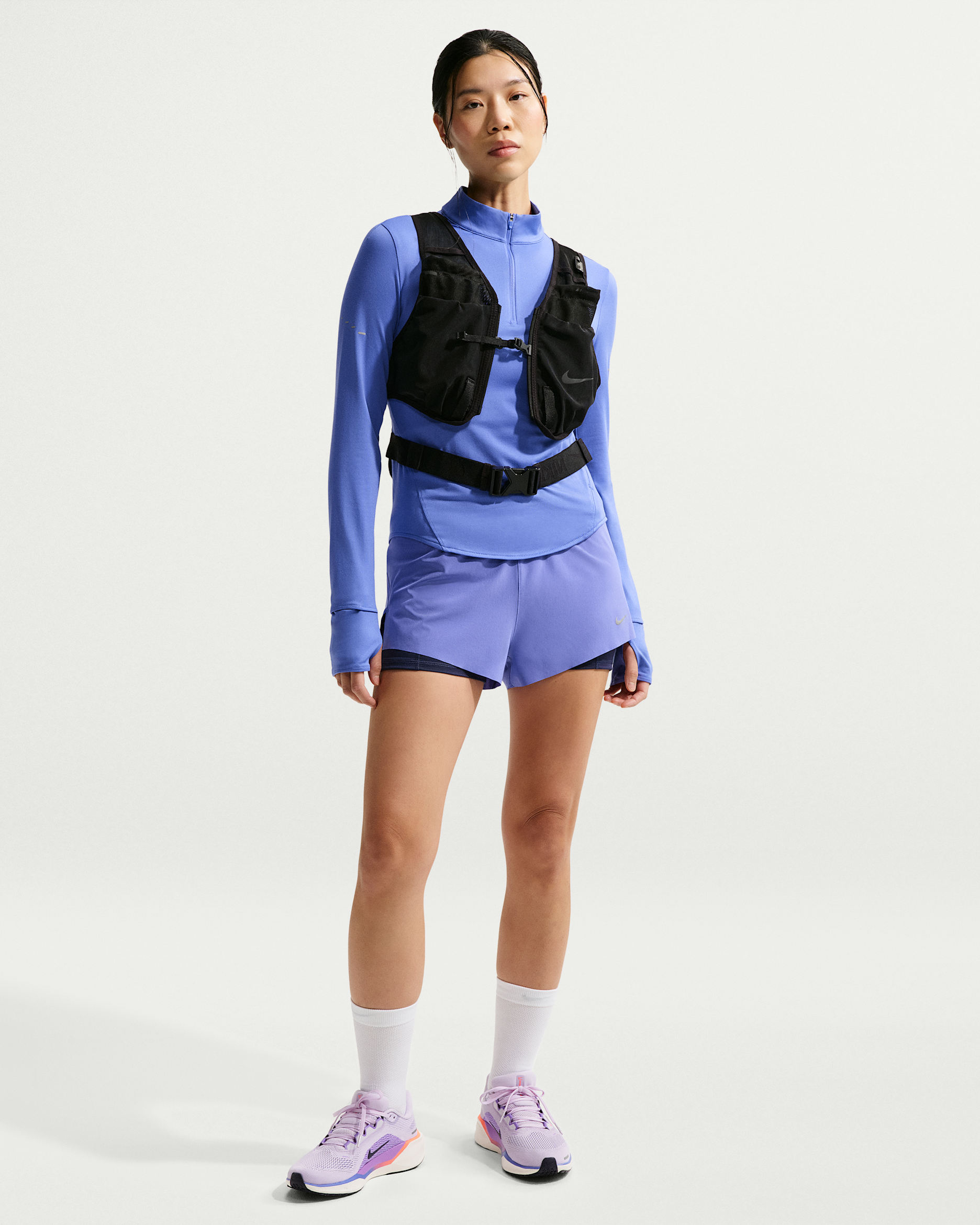 Nike Swift Women's Dri-FIT Mid-Rise 2-in-1 Running Shorts. Nike.com